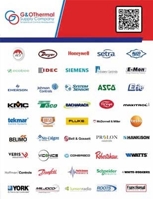G&O Thermal Supply Co. Linecard 2026