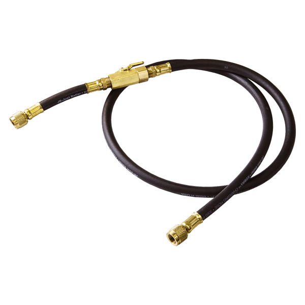 C L V6 36 J B 36 inch Black Ball Valve Whip End Hoses