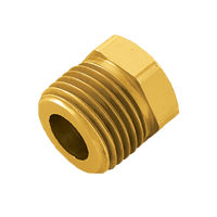 Thumbnail of 110 C A T O 110 F D Hex Brushing R1 Brass Fittings